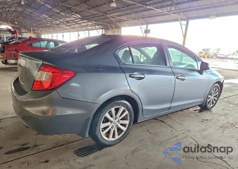 2012 Honda Civic Exl from USA, damaged, VIN 2HGFB2F97CH506836